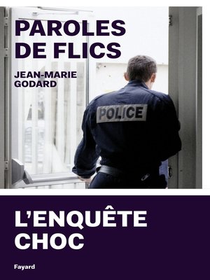 cover image of Paroles de flics
